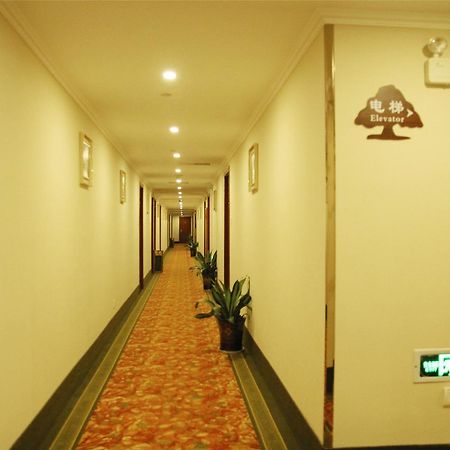 הואהי'אן Greentree Inn Jiangsu Huaian Chuzhou Avenue Business Hotel מראה חיצוני תמונה