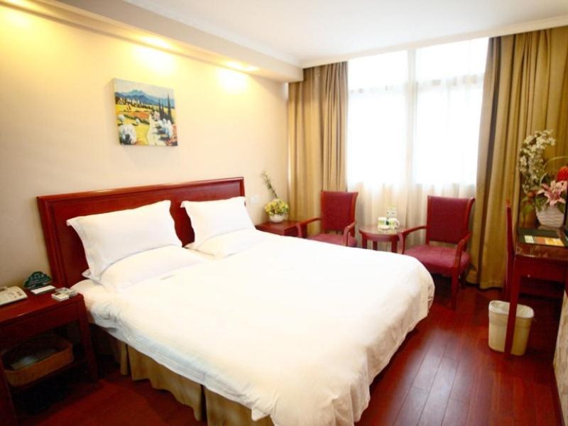 הואהי'אן Greentree Inn Jiangsu Huaian Chuzhou Avenue Business Hotel מראה חיצוני תמונה