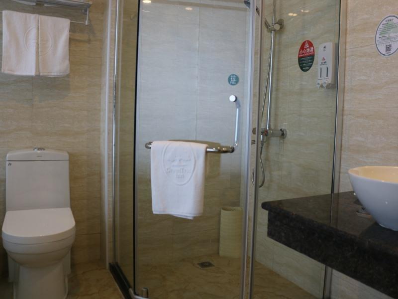 הואהי'אן Greentree Inn Jiangsu Huaian Chuzhou Avenue Business Hotel מראה חיצוני תמונה
