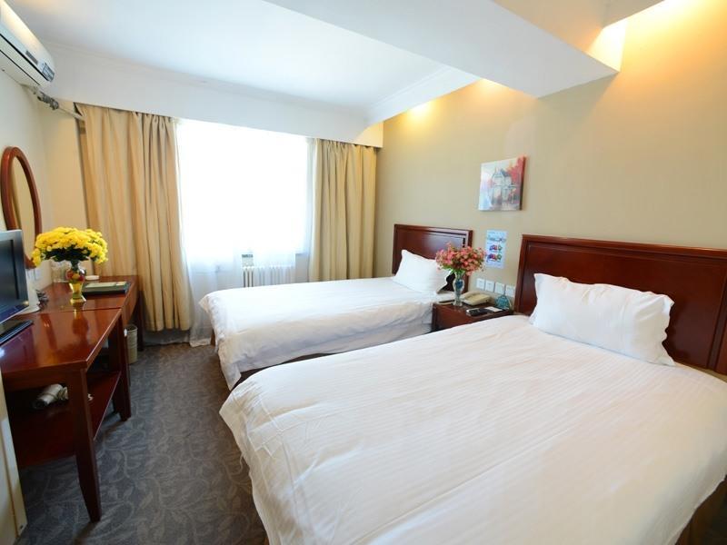 הואהי'אן Greentree Inn Jiangsu Huaian Chuzhou Avenue Business Hotel מראה חיצוני תמונה