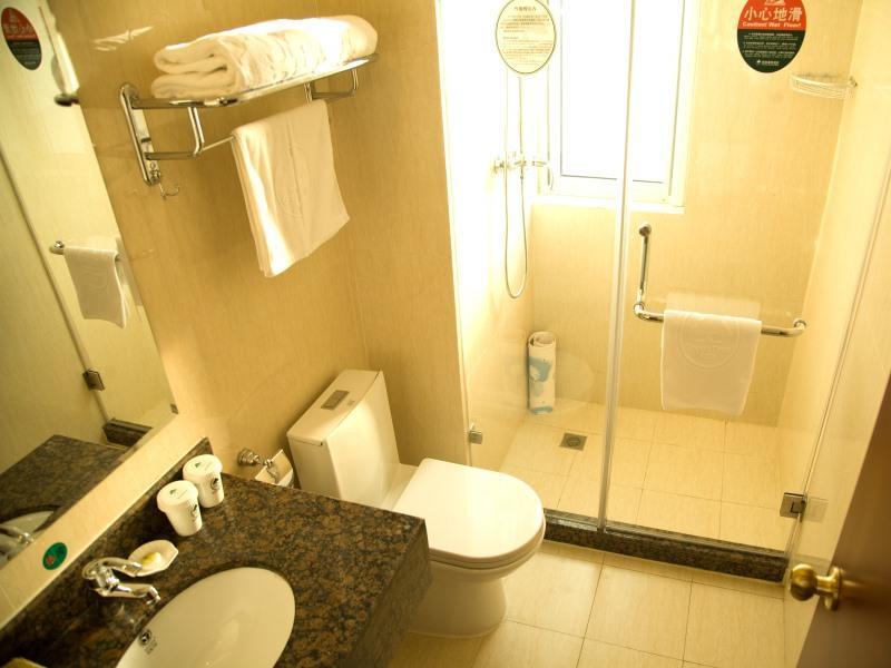 הואהי'אן Greentree Inn Jiangsu Huaian Chuzhou Avenue Business Hotel מראה חיצוני תמונה