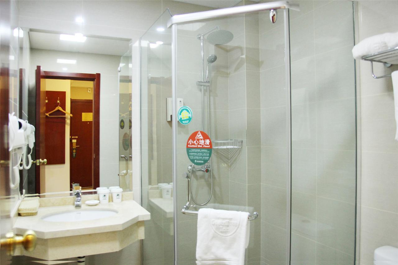 הואהי'אן Greentree Inn Jiangsu Huaian Chuzhou Avenue Business Hotel מראה חיצוני תמונה