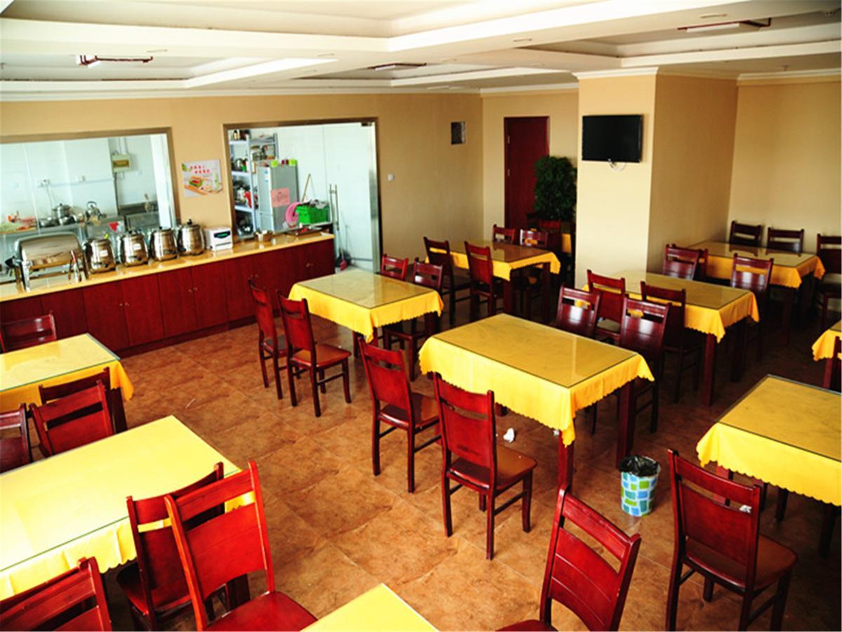 הואהי'אן Greentree Inn Jiangsu Huaian Chuzhou Avenue Business Hotel מראה חיצוני תמונה